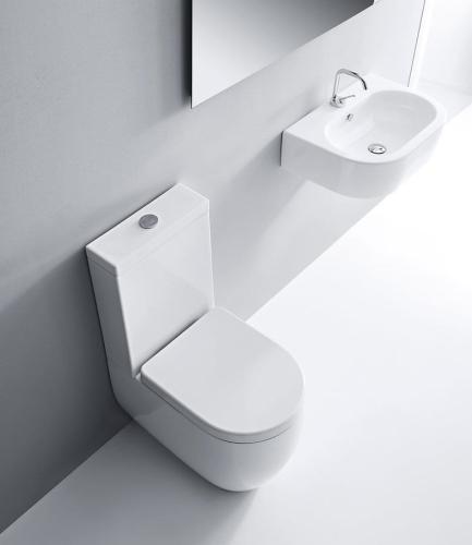 Zbiornik wody do kompaktu WC FLO/EGO 318101 Kerasan  z góry