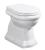 Miska WC 38,5 x 45 x 59 cm odpływ pionowy biały Retro 101001 Kerasan