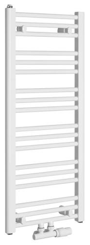 Grzejnik łazienkowy 400 x 930 mm biały 327 W ALBRECHT 600.111.4 Bruckner