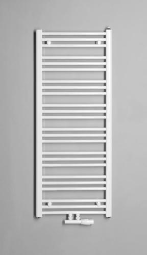 Grzejnik łazienkowy 500 x 1250 mm biały 525 W ALBRECHT 600.114.4 Bruckner wizualizacja