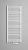 Grzejnik łazienkowy 500 x 1250 mm biały 525 W ALBRECHT 600.114.4 Bruckner wizualizacja