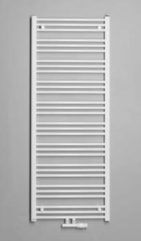 Grzejnik łazienkowy 600 x 1570 mm biały 765 W ALBRECHT 600.118.4 Bruckner na ścianie