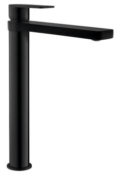 Bateria umywalkowa wysoka stojąca czarny mat DAPHNE DH601B Aqualine