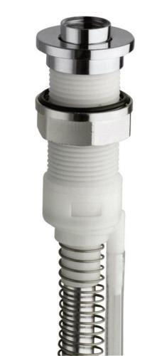 Gniazdo okrągłe pod rączkę prysznicową z wężem chrom FOLLOW ME PD467 Silfra