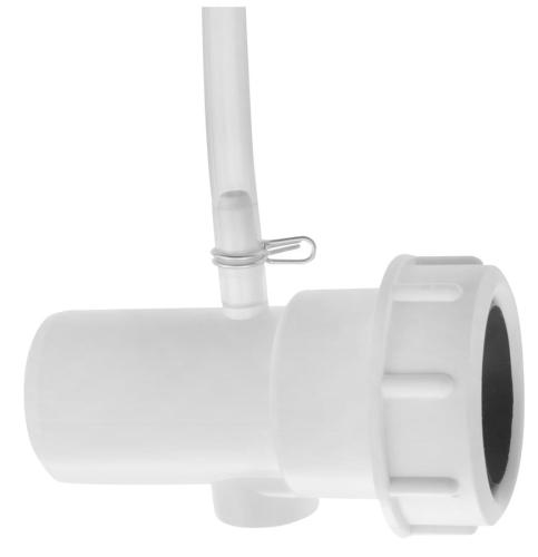 Gniazdo okrągłe pod rączkę prysznicową z wężem chrom FOLLOW ME PD467 Silfra