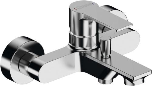 Bateria wannowa ścienna chrom PAX XA10 Sapho