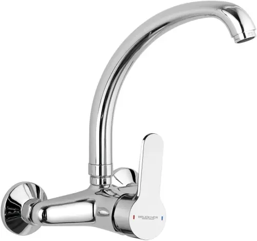 Bateria zlewozmywakowa ścienna chrom SIEGER 914.015.1 Bruckner