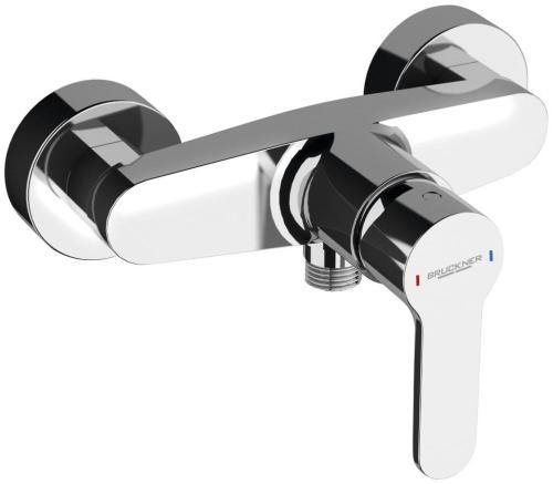 Bateria natryskowa ścienna chrom SIEGER 914.011.1 Bruckner