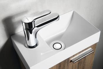 Bateria umywalkowa stojąca chrom SIEGER 914.001.1 Bruckner