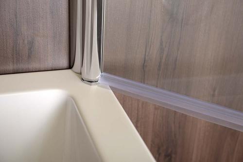 Parawan nawannowy srebrny 650 mm SPERA 65 BS-65 Polysan profil