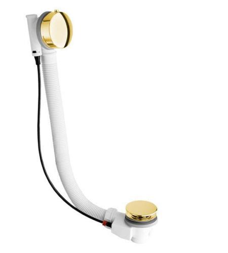 Syfon automatyczny do wanny 575 mm korek 72 mm złoty 71680G Polysan