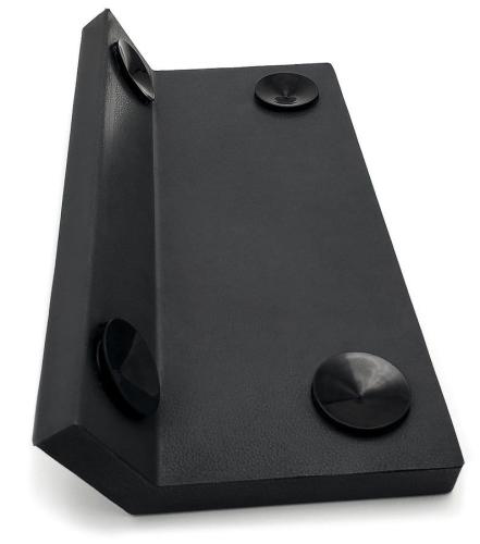 Zagłówek do wanny czarny BRENTO 250501 Polysan przyssawki