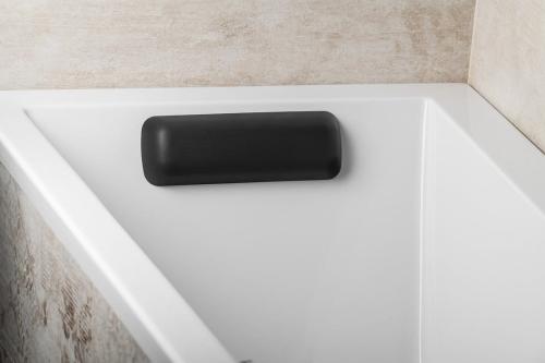 Zagłówek do wanny czarny MANAR 250503 Polysan  wizualizacja