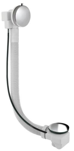 Syfon automatyczny do wanny 550 mm korek 72 mm chrom SENATOR VR115528 Sapho