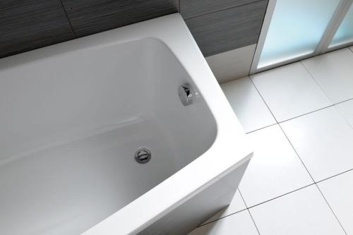 Syfon automatyczny do wanny 900 mm korek 72 mm chrom SENATOR VR119028 Sapho aranżacja