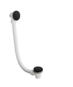 Syfon klik - klak do wanny 900 mm korek 72 mm czarny mat 71679B Polysan