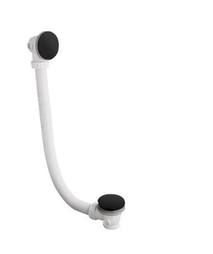 Syfon klik - klak do wanny 900 mm korek 72 mm czarny mat 71679B Polysan