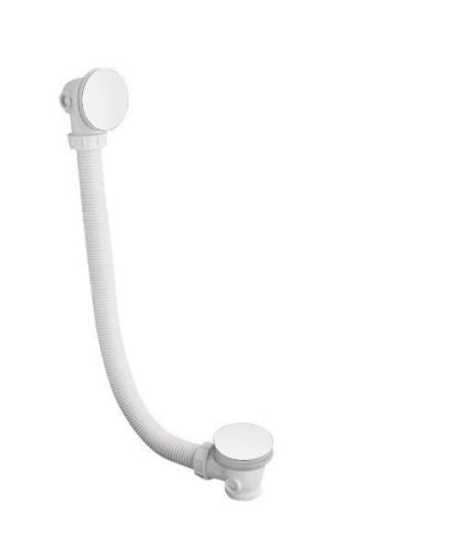 Syfon klik - klak do wanny 900 mm korek 72 mm biały 71679W Polysan