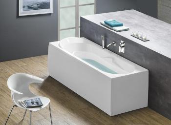 Wanna akrylowa prostokątna 160x74 cm ADRIANA 43111 Polysan wizualizacja