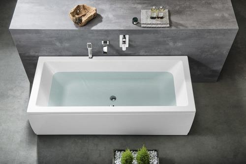 Wanna akrylowa prostokątna 180x70 cm KRYSTA 72906 Polysan aranżacja