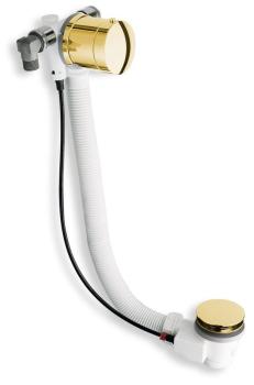 Syfon automatyczny do wanny z napełnianiem 975 mm 72 mm złoty 71686G Polysan