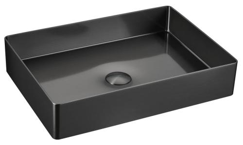 Korek do umywalek bez przelewu 5/4" klik klak antracyt AURUM ND-AU100 Sapho