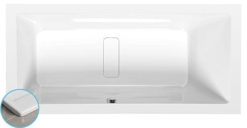 Wanna akrylowa prostokątna 170x80 cm MARLENE SLIM 72403S Polysan
