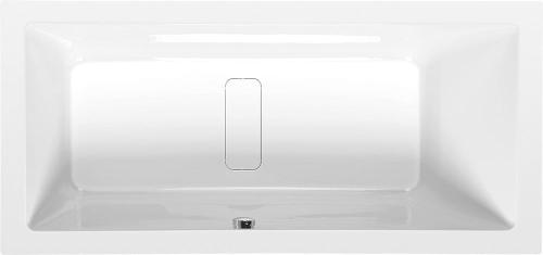 Wanna akrylowa prostokątna 170x80 cm MARLENE SLIM 72403S Polysan z góry