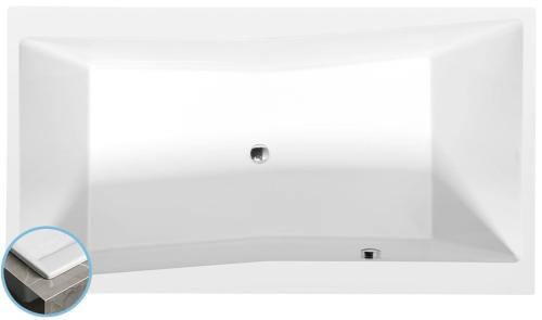 Wanna akrylowa prostokątna 180x100 cm QUEST SLIM 78511S Polysan