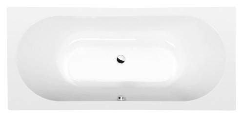 Wanna akrylowa prostokątna 175x80 cm VIVA B SLIM 88119S Polysan z góry