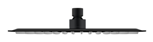 Deszczownia 30x30 cm czarny mat SL101 Sapho bok