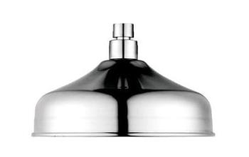 Deszczownia okrągła retro o średnicy 20 cm chrom MH026 Sapho  bok