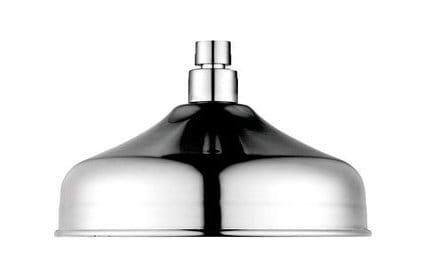 Deszczownia okrągła retro o średnicy 20 cm chrom MH026 Sapho  bok