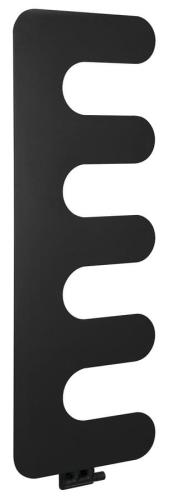 Grzejnik 490 x 1390 mm czarny mat 511 W EVOLLA MI1400 Sapho