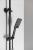 Zestaw prysznicowy z baterią termostatyczną czarny mat DARK KJ639 Sapho rączka