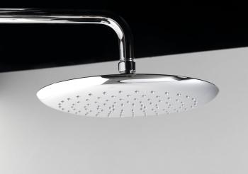 Zestaw prysznicowy z baterią termostatyczną chrom SOLARIS WD139 Sapho deszczownia