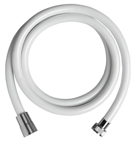 Wąż prysznicowy plastikowy 150 cm biały NOPEL 11078 Aqualine