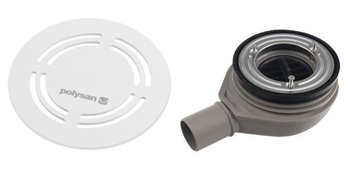 Syfon do brodzika prysznicowego 90 mm DN40 biały FLEXIA GEBERIT 17771 Polysan
