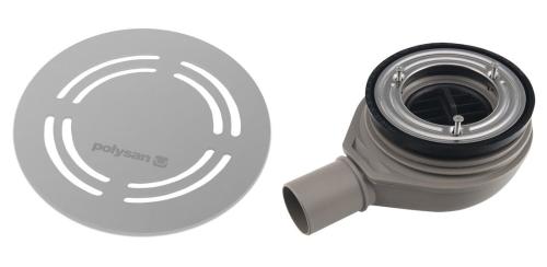 Syfon do brodzika prysznicowego 90 mm DN40 stal nierdzewna FLEXIA GEBERIT 17761 Polysan
