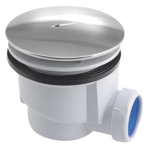 Syfon do brodzika prysznicowego 90 mm stal nierdzewna polerowana PF408 Aqualine