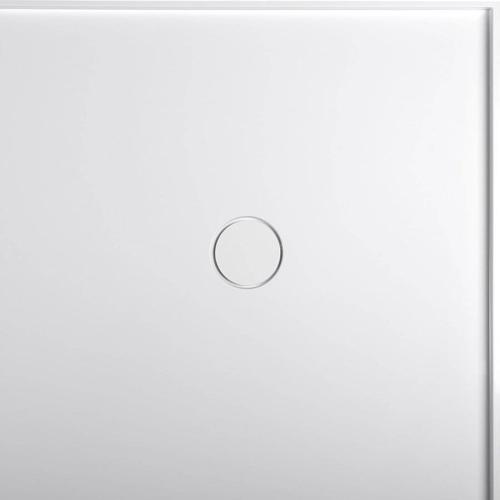 Brodzik prysznicowy kwadratowy kompozytowy 100 x 100 cm biały MIRAI 73166 Polysan