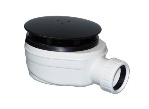 Syfon do brodzika prysznicowego ⌀90 mm DN40 niski czarny mat 17916B Polysan