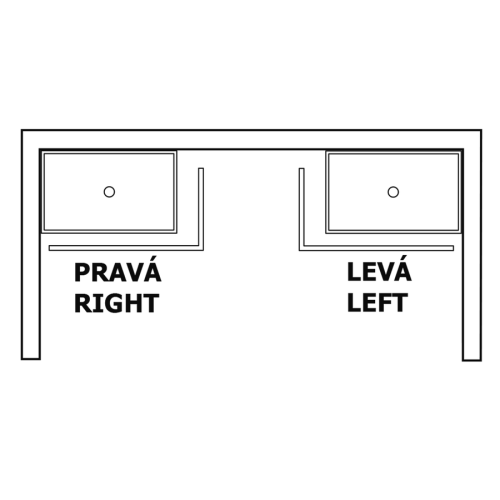Obudowa do brodzika prysznicowego SARA 100 x 90 cm GP10090 Gelco grafika