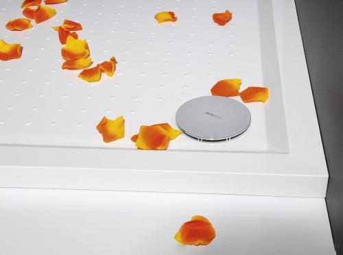 Brodzik prysznicowy prostokątny kompozytowy 100 x 80 cm SARA GS10080 Gelco z bliska