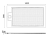 Brodzik prysznicowy prostokątny kompozytowy 140 x 80 cm EMA PE14080 Gelco rysunek