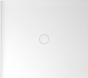 Brodzik prysznicowy prostokątny kompozytowy 90 x 80 cm biały lewy MIRAI 73167 Polysan