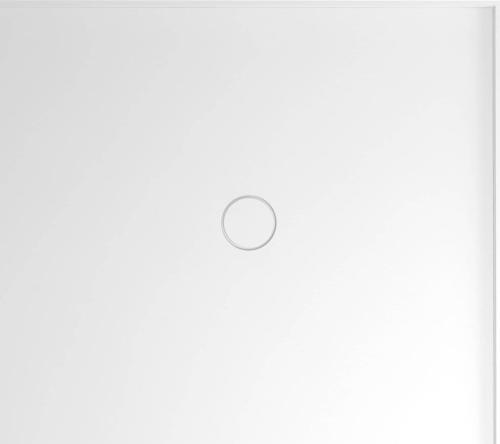 Brodzik prysznicowy prostokątny kompozytowy 90 x 80 cm biały prawy MIRAI 73168 Polysan