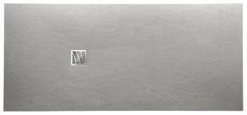 Brodzik prysznicowy prostokątny kompozytowy 140 x 90 cm szary MITIA PMS14090 GELCO