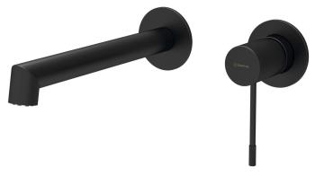 Bateria umywalkowa podtynkowa czarny mat SOLARIS WD008B Sapho