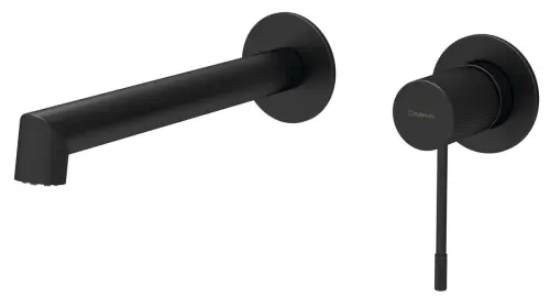 Bateria umywalkowa podtynkowa czarny mat SOLARIS WD008B Sapho